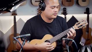 Tenorové 5. strunní ukulele KALA KA SCAC T 5 Cedr a palisandr