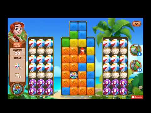 Lost Island Blast Adventure Level 1520 NO BOOSTERS - A S GAMING ✔