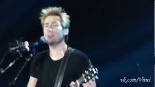 Nickelback - Trying Not To Love You @ SKK, Saint Petersburg, 28.10.12