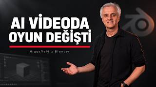 BLENDER’I İLK KEZ KULLANDIM… AI VİDEOYU YÖNETTİM! | Higgsfield