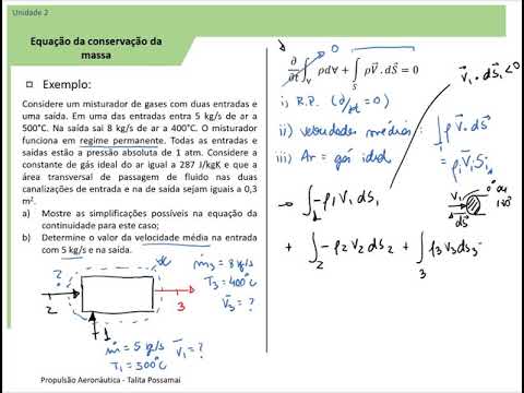 Aula 05 - Conservação da massa