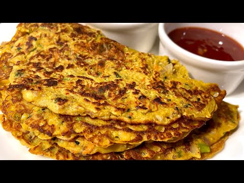 Besan Cheela Recipr| Protein Packed Vegan Omelette | High protein Recipe 