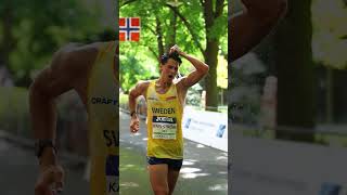 POV: You&#39;re race walking 🥵 | Podebrady 2023 European Race Walk Team Championships