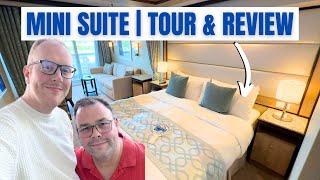 Sky Princess Mini Suite Full Cabin Tour in under 9 minutes!!!