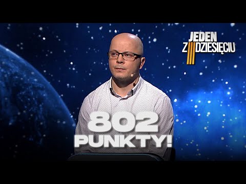 Odpowiedział NA WSZYSTKIE PYTANIA w „Jeden z Dziesięciu”! 🧠🤯