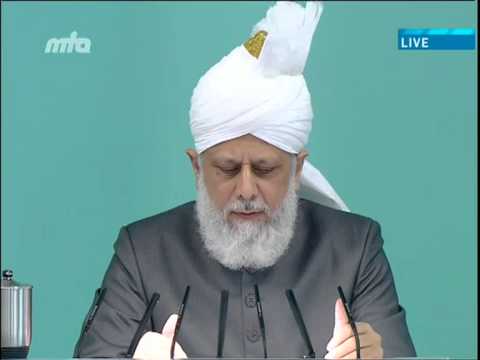 Urdu Khutba Juma 21st September 2012 - Upholding The Honour of The Holy Prophet (saw)
