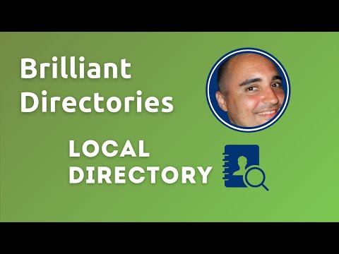 Local Directory  - Customizing Brilliant Directories