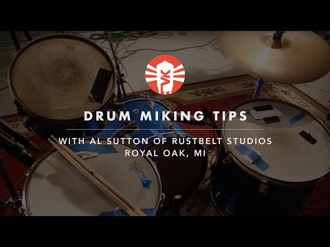 Drum Miking Tips With Al Sutton of Rust Belt Studios