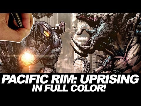 PACIFIC RIM: UPRISING FULL COLOR COLLAB with ZHCOMICART!