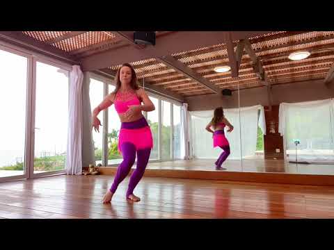 Belly Dance Technique with Jillina Carlano in her #2getherWeMove Lesson 1