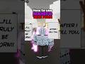 How To Use Mahito S True Form Jujutsushenanigans Roblox Foryou Shenanigans Jjk Jjs Anime
