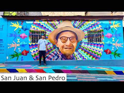 Explore San Juan La Laguna & San Pedro La Laguna: Photogenic Lake Atitlan Towns [#131]