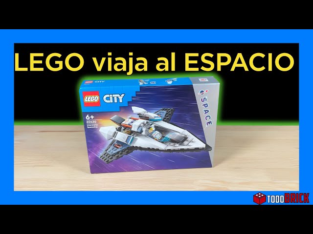 Vídeo relacionado con LEGO City Nave Espacial Interestelar, Juguete de Construcción del Espacio, Regalo Divertido para Niños y Niñas de 6 Años o Más, Juego Creativo con Vehículo y Minifigura de Astronauta 60430
