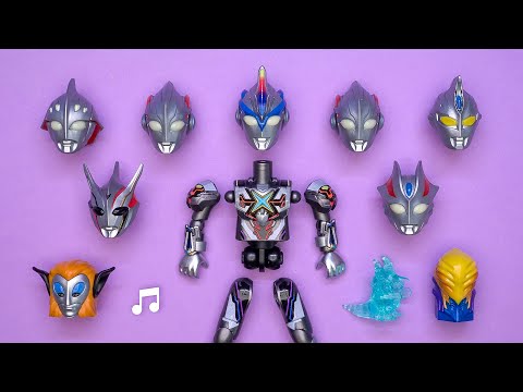 ♪Build: Ultraman｜Exceed X｜Nexus｜Max｜Xenon｜Dark Faust｜Greeza｜Magma｜Speed build｜Model Kit