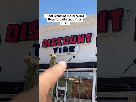 proof Discount tire Does not roadforce balance your tires ?