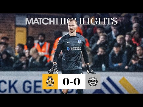 Honours Even 🤝 | Cambridge United 0-0 Pompey | Highlights