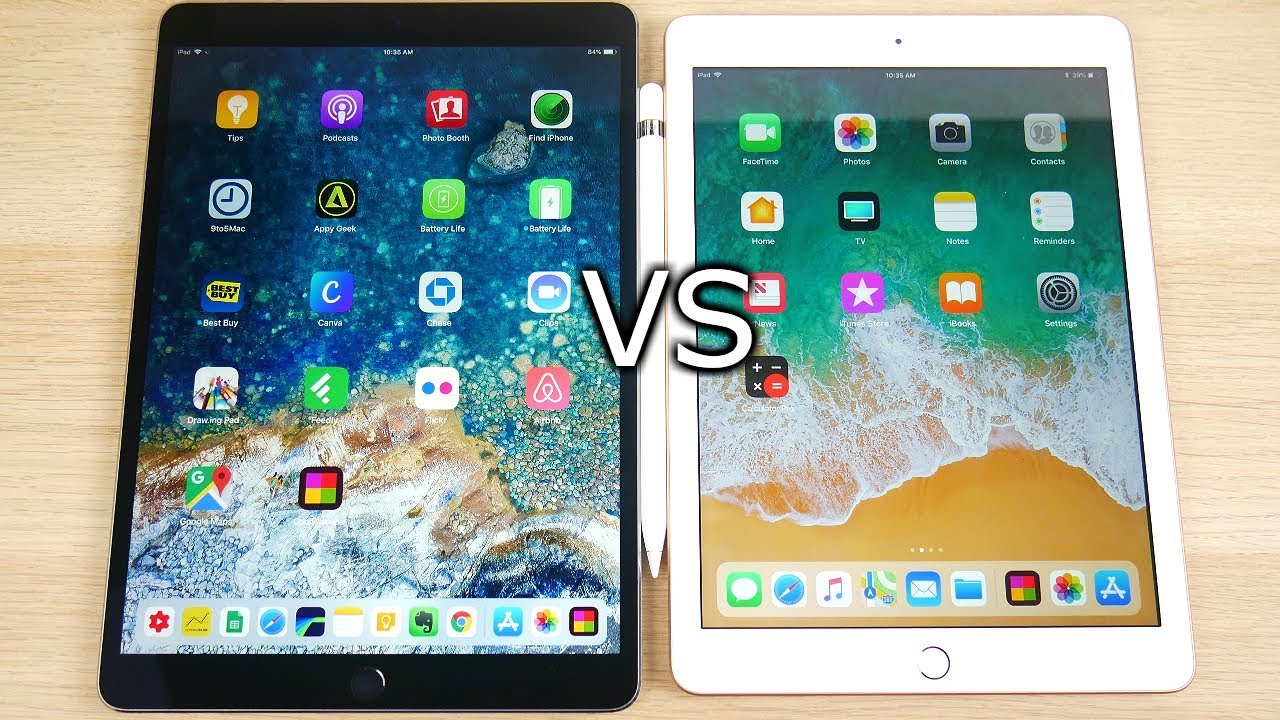 iPad Pro 10.5 vs iPad 2018 Speed Test!