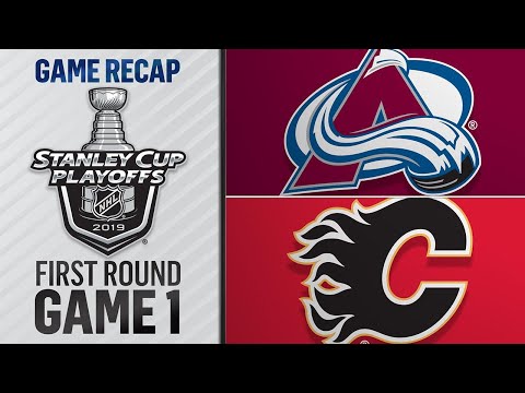 Flames shut out Avalanche in Game 1