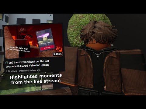 Livestream Moments | EVADE Valentine Update Funny Moments