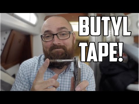 Sail Life - Rebedding deck-hull bolts using butyl tape