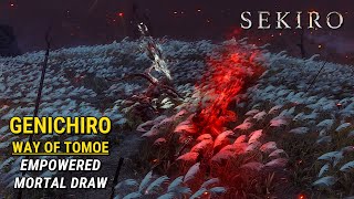 Sekiro - Genichiro, Way of Tomoe with empowered mortal draw (no Kuro
