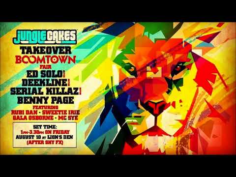 Jungle Cakes Takeover @ Boomtown 2018 - Ed Solo B2B Benny Page B2B Deekline B2B Serial Killaz