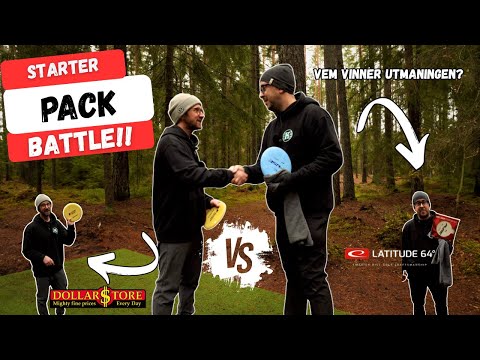 Starter Pack Challenge #2 🥏 Dollarstore vs Latitude 64 – Vilket Set Är Bäst?