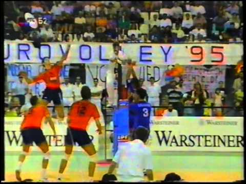 1995 Eurovolley ITA - NED set 2