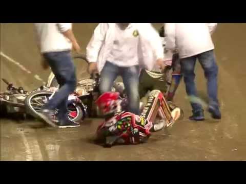 Hancock and  Iversen CRASH. Heat 14, SGP POLAND Gorzów  2014
