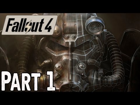 Fallout 4 Walkthrough Part 1 No Commentary Gameplay Lets Play FULL GAME