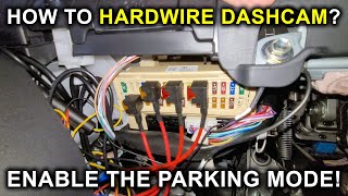 How To Hardwire Dashcam To The Fusebox? Enable The Parking Mode!