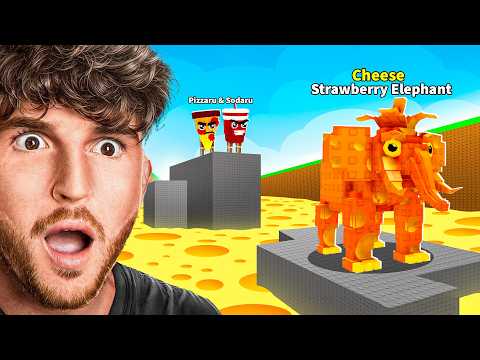 I Added a CHEESE EVENT in Survive Lava For Brainrots!