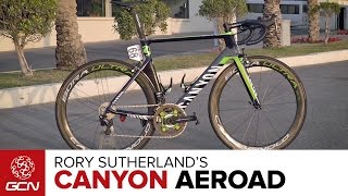 Rory Sutherland's Canyon Aeroad CF SLX Pro Bike