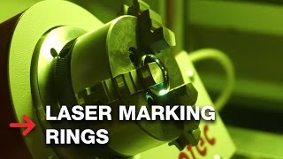 Laser Engraved Rings | Ring Laser Marking
