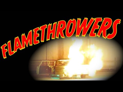 FLAMETHROWER HOT RODS | CARS SHOOT FLAMES