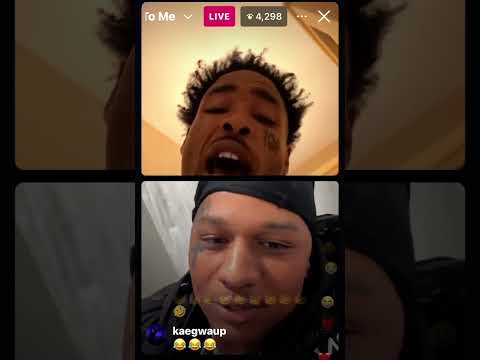 Ebk jaaybo arguing with Aof niino on live. Aof Nino says he’ll beat Ebk young joc up.