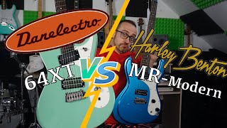 Video thumbnail for The Best Mosrite type: Danelectro 64XT or Harley Banton MR-Modern? by Overdrive Fun Studio