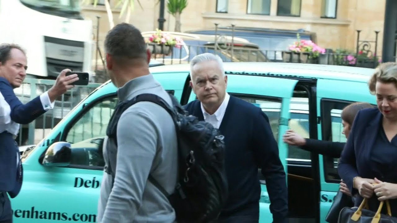 Ex-BBC anchor Huw Edwards arrives for sentencing over indecent child images | AFP