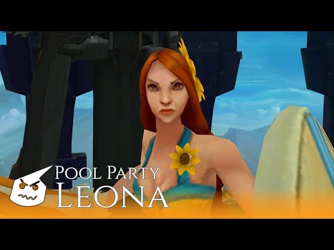 Pool Party Leona.face