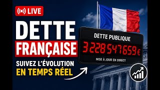 En Live: Le compteur de la dette publique