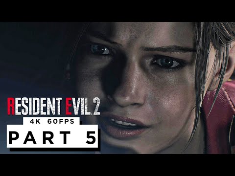RESIDENT EVIL 2 REMAKE PS5 CLAIRE Walkthrough Gameplay - Part 5 (FULL GAME)