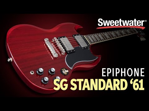 Epiphone SG Standard '61 Electric Guitar - Vintage Cherry Epiphone SG Standard '61 Electric Guitar - Vintage Cherry