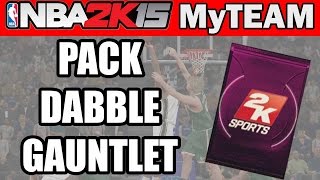 NBA 2K15 My Team Pack Opening - PACK GAUNTLET CLUTCH PULL? | NBA 2K15 Pack Opening
