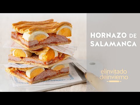 {Hornazo} de Salamanca, pastelón de carne y embutidos típico del Lunes de Aguas