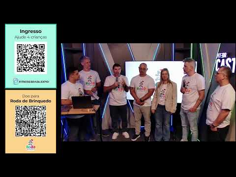 Webinar solidário Fitness Brasil & Roda de Brinquedo
