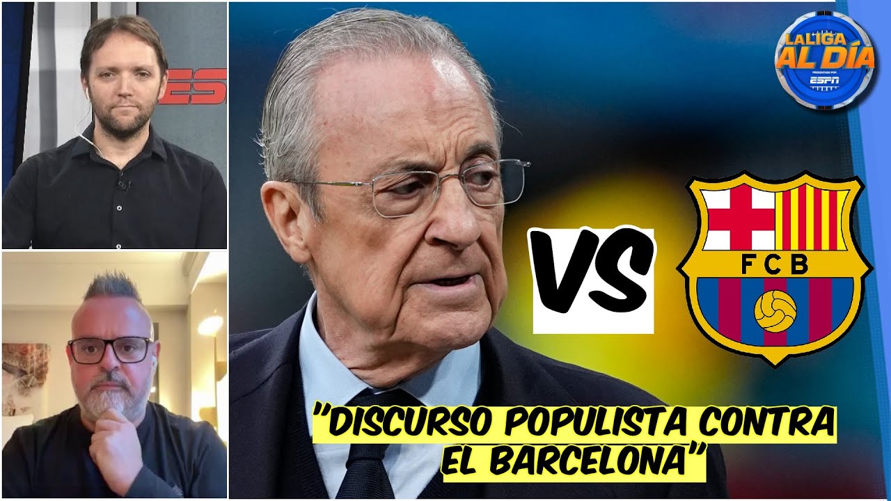 FLORENTINO ataca al BARCELONA por el caso NEGREIRA  | La Liga al Día