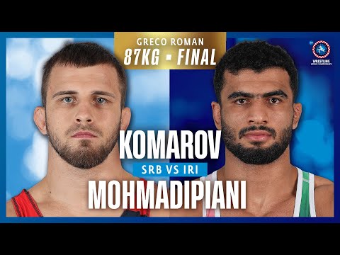 Alireza MOHMADI (IRI) vs. Aleksandr KOMAROV (SRB) | WORLD CHAMPIONSHIPS 2025 | Gold Medal | GR 87Kg