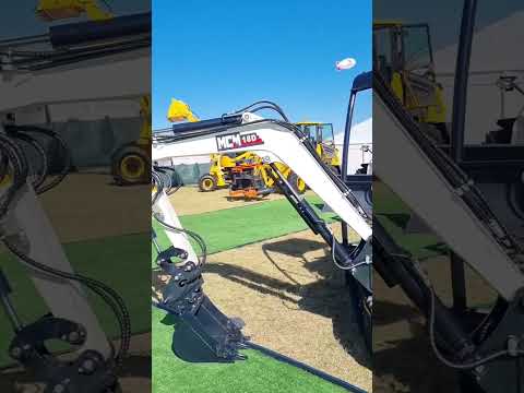 18D Mini Excavator @ Nampo Bothaville, South Africa