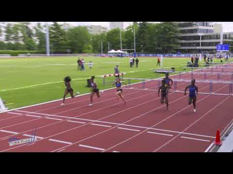 100m Haies - TCF - Serie 2 - Meeting National 1 de Cergy-Pontoise - 10/06/2019