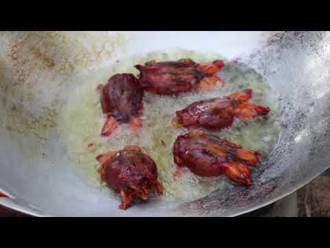 Yummy BBQ Pork Stuffed Frog l Delicious Traditional Food